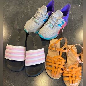3 pair of 11c girl shoe BUNDLE